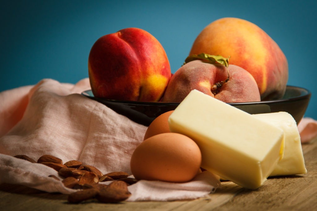 Peach Galette Ingredients