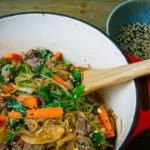 Chap Chae in pot