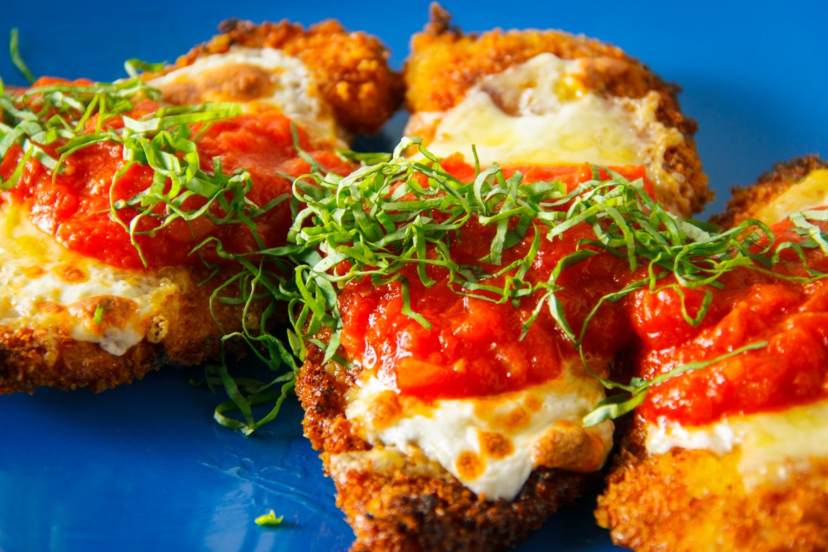 Crisp and Crunchy Chicken Parmesan